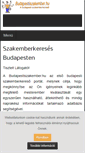 Mobile Screenshot of budapestiszakember.hu