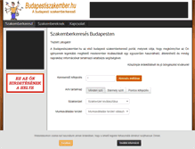 Tablet Screenshot of budapestiszakember.hu